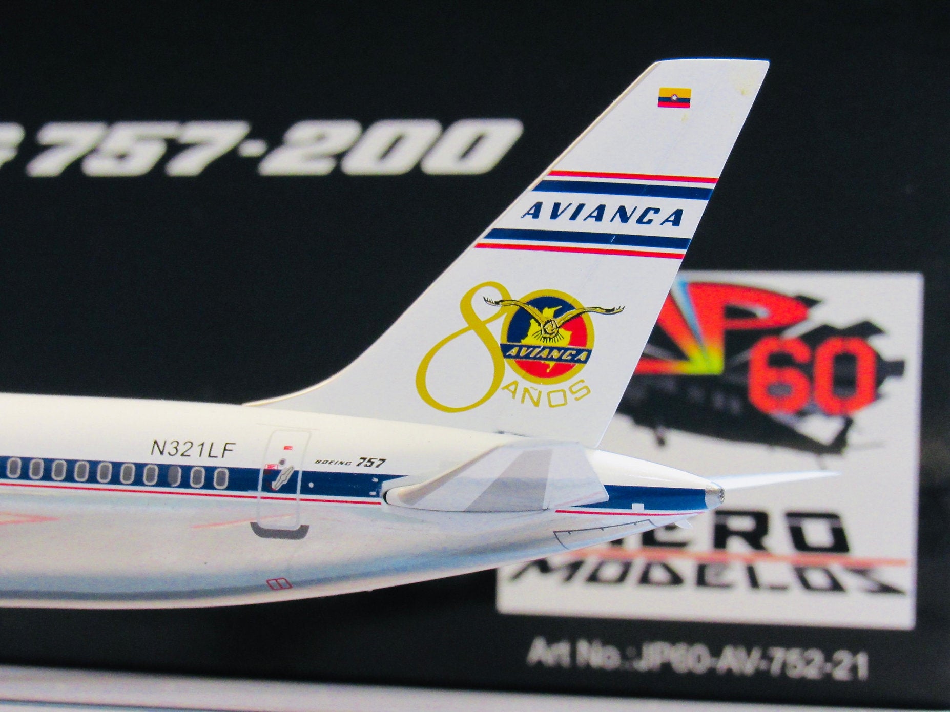 Avianca / Boeing B757-200 / N321LF / JP-60-AV-752-21 / 1:200