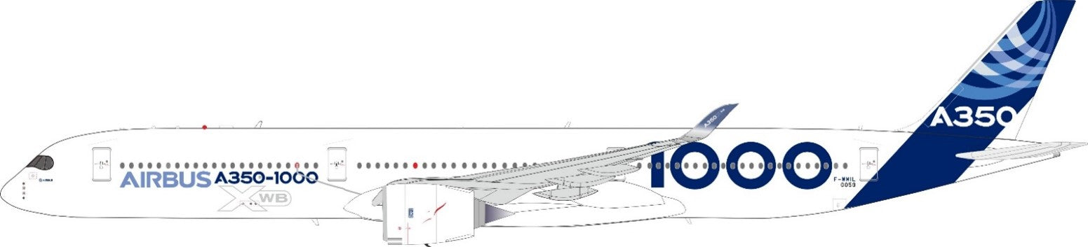 Airbus Industrie / Airbus A350-1041 / F-WMIL / KJ-A35K-195 / 1:200 elaviadormodels