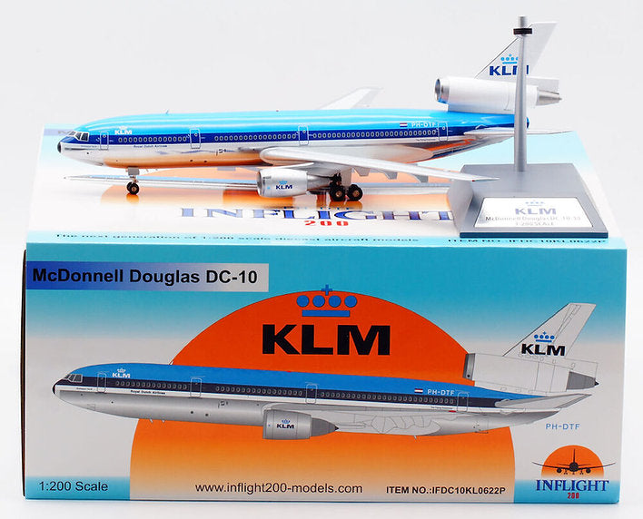 KLM / McDonnell Douglas DC-10-30 / PH-DTF / IFDC10KL0622P / 1:200