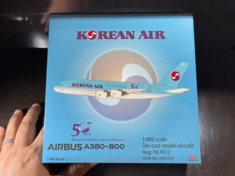Korean Air / Airbus A380-841 / HL7612 / AV4137 / 1:400