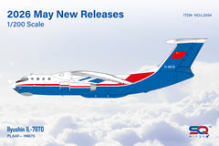 PLAAF / Ilyushin IL-76TD / H-6670 / L2094 / 1:200