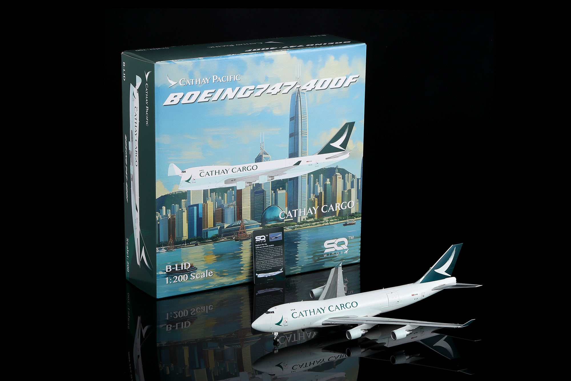 Cathay Pacific Cargo / Boeing 747-400F (Interactive Series) / B-LID / L2138C / 1:200