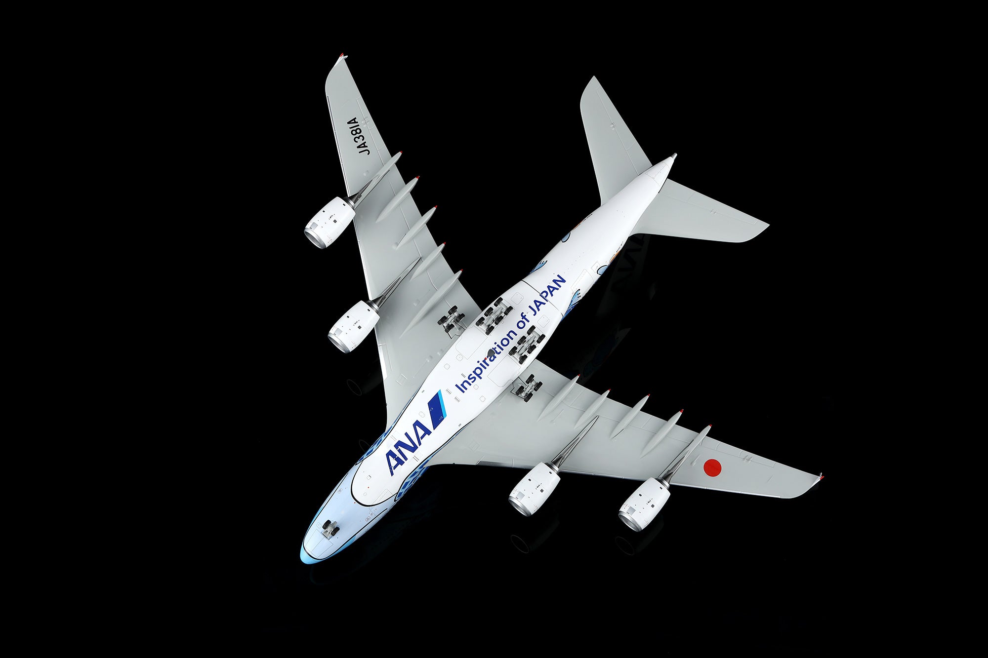 All Nippon Airways (Blue Flying Honu) / Airbus A380 / JA381A / L2266 / 1:200