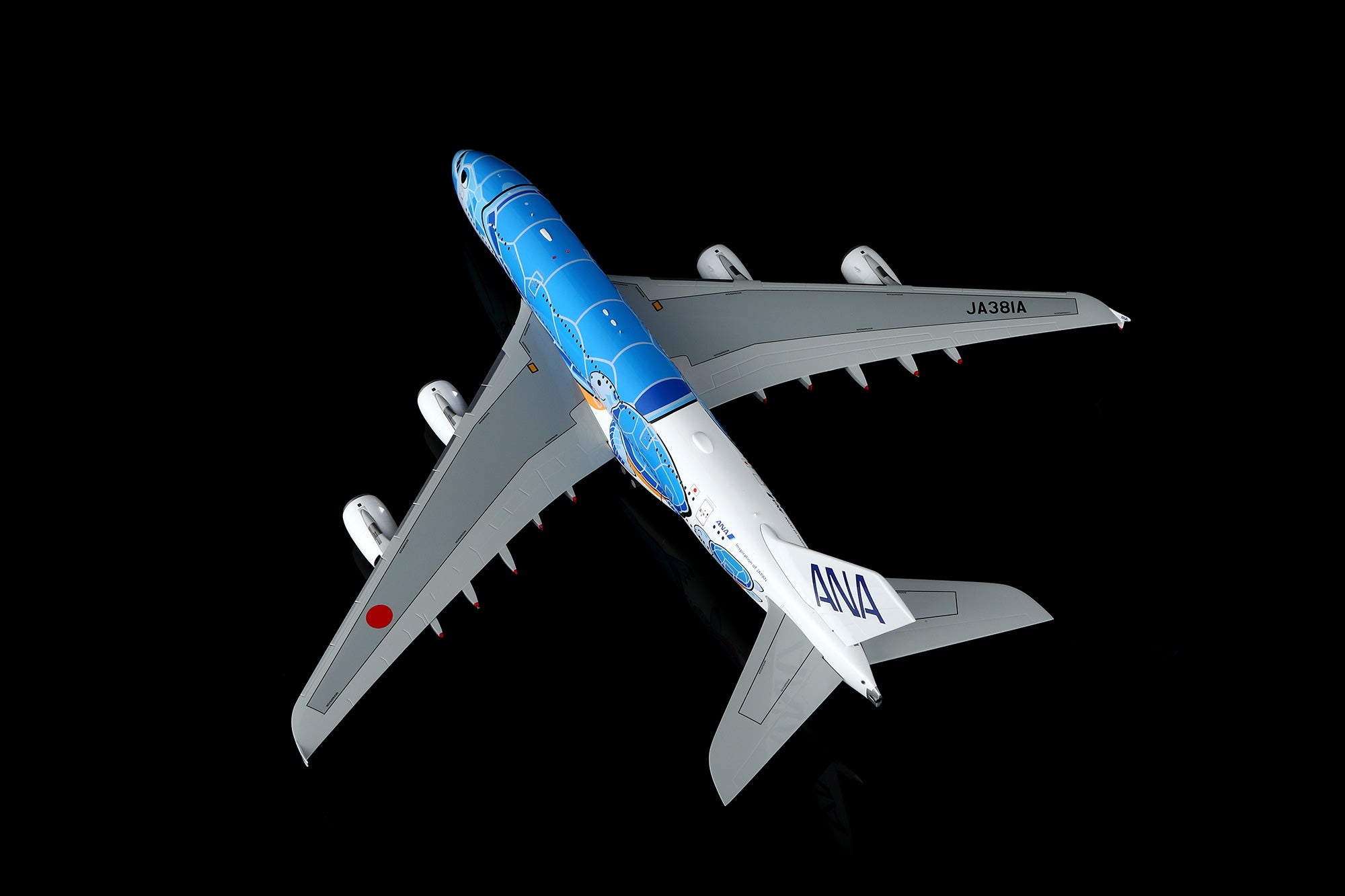 All Nippon Airways (Blue Flying Honu) / Airbus A380 / JA381A / L2266 / 1:200
