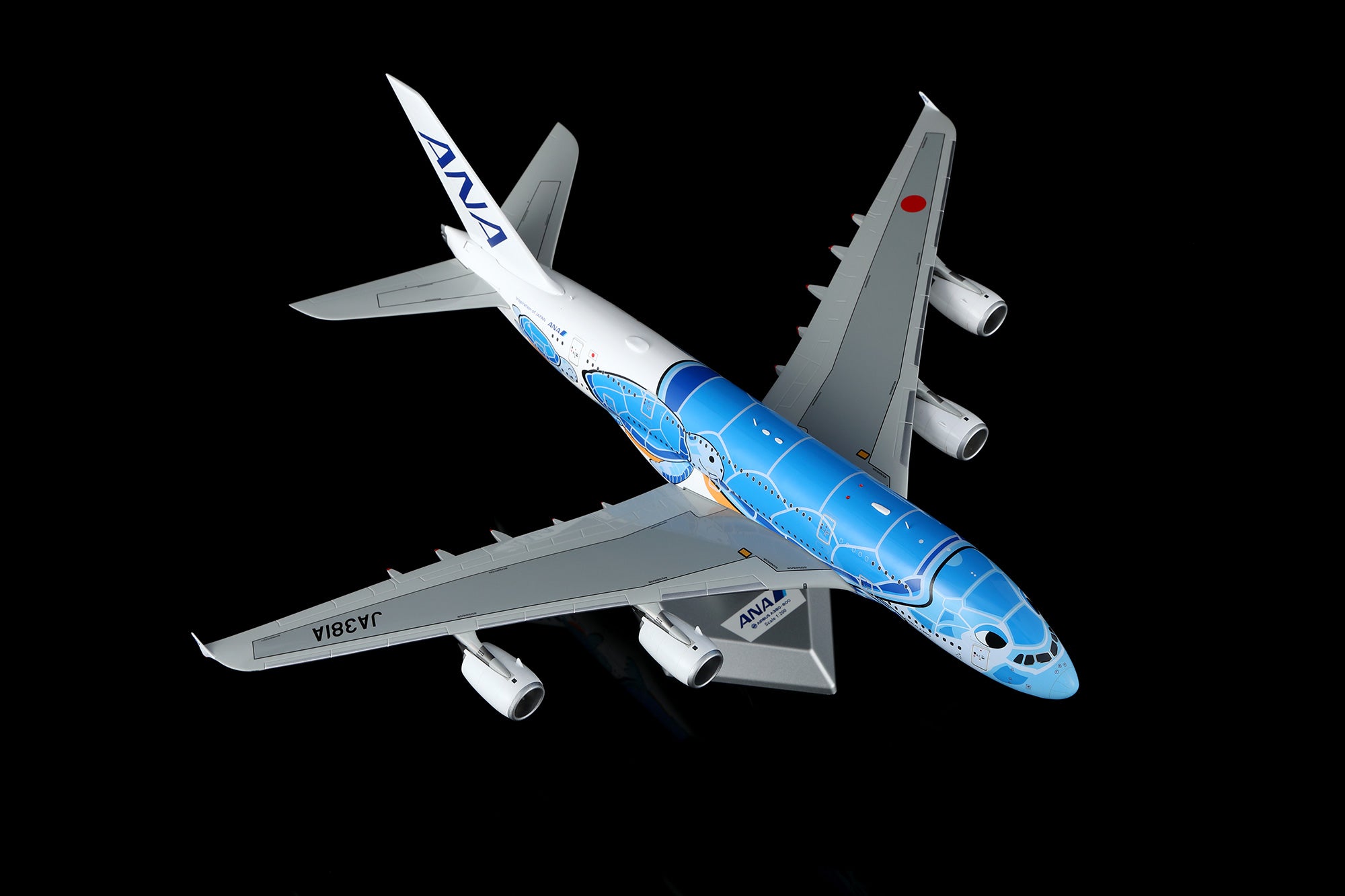 All Nippon Airways (Blue Flying Honu) / Airbus A380 / JA381A / L2266 / 1:200