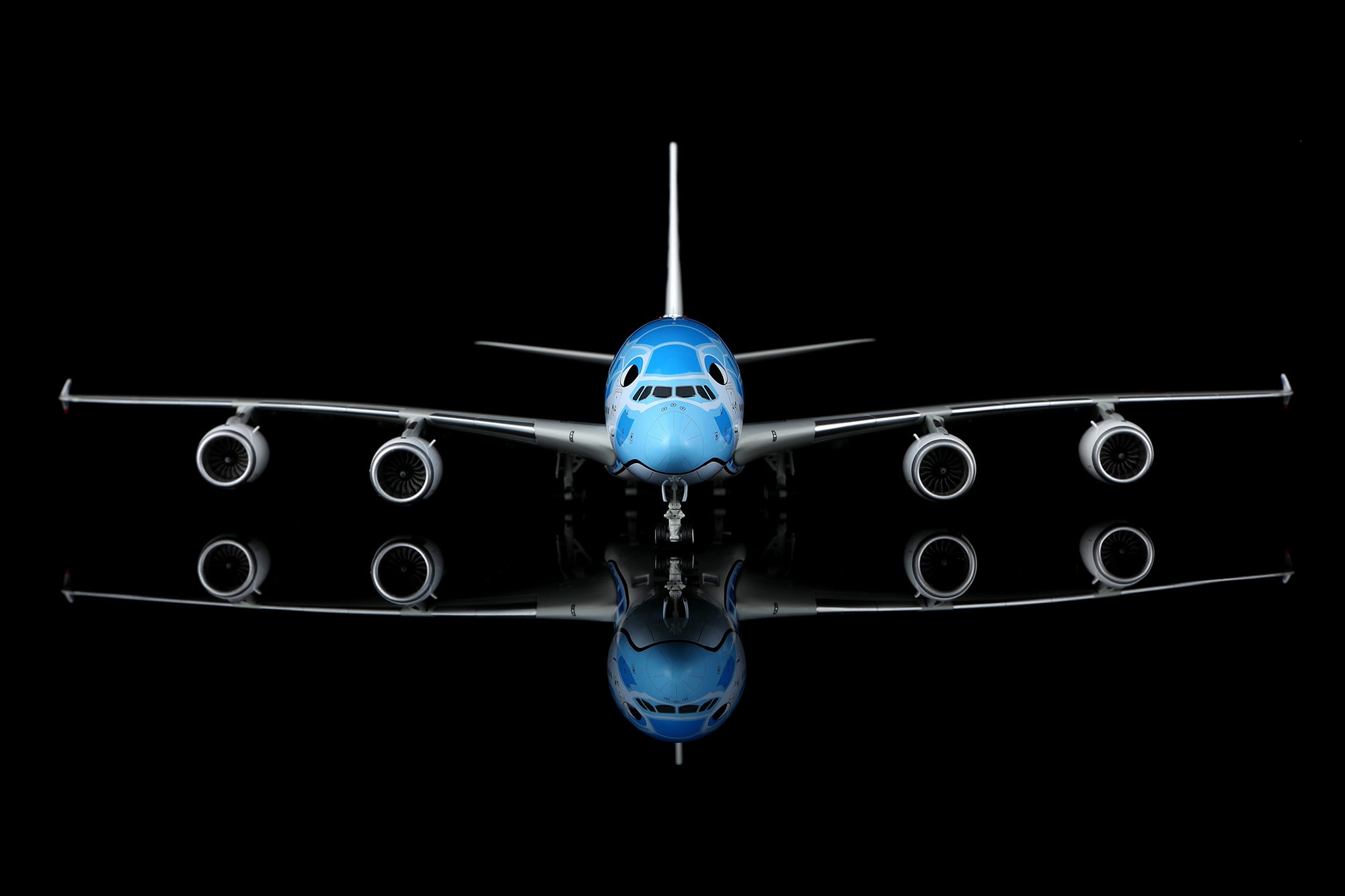 All Nippon Airways (Blue Flying Honu) / Airbus A380 / JA381A / L2266 / 1:200