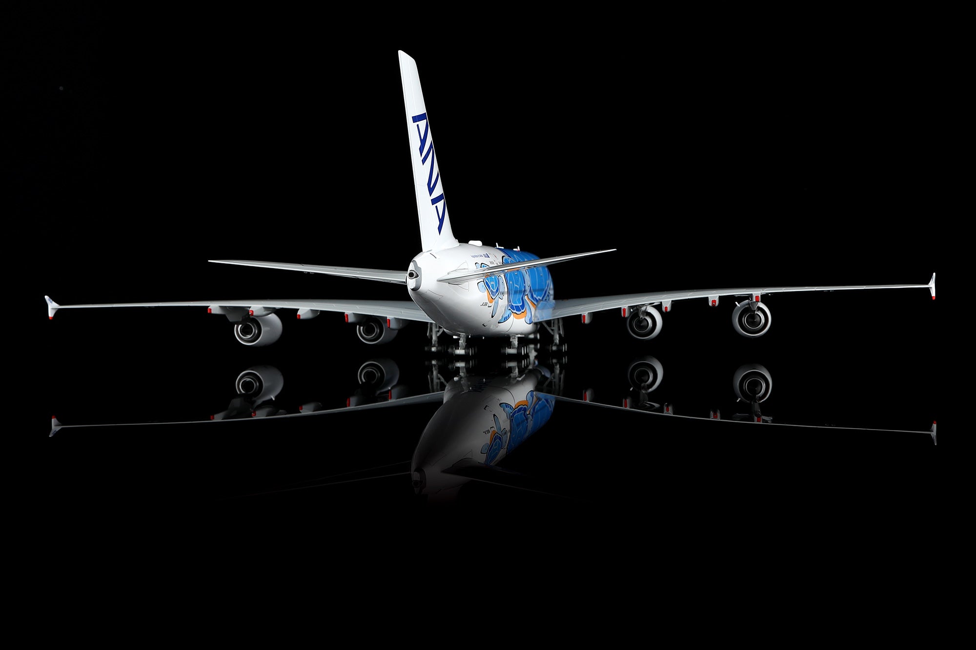 All Nippon Airways (Blue Flying Honu) / Airbus A380 / JA381A / L2266 / 1:200