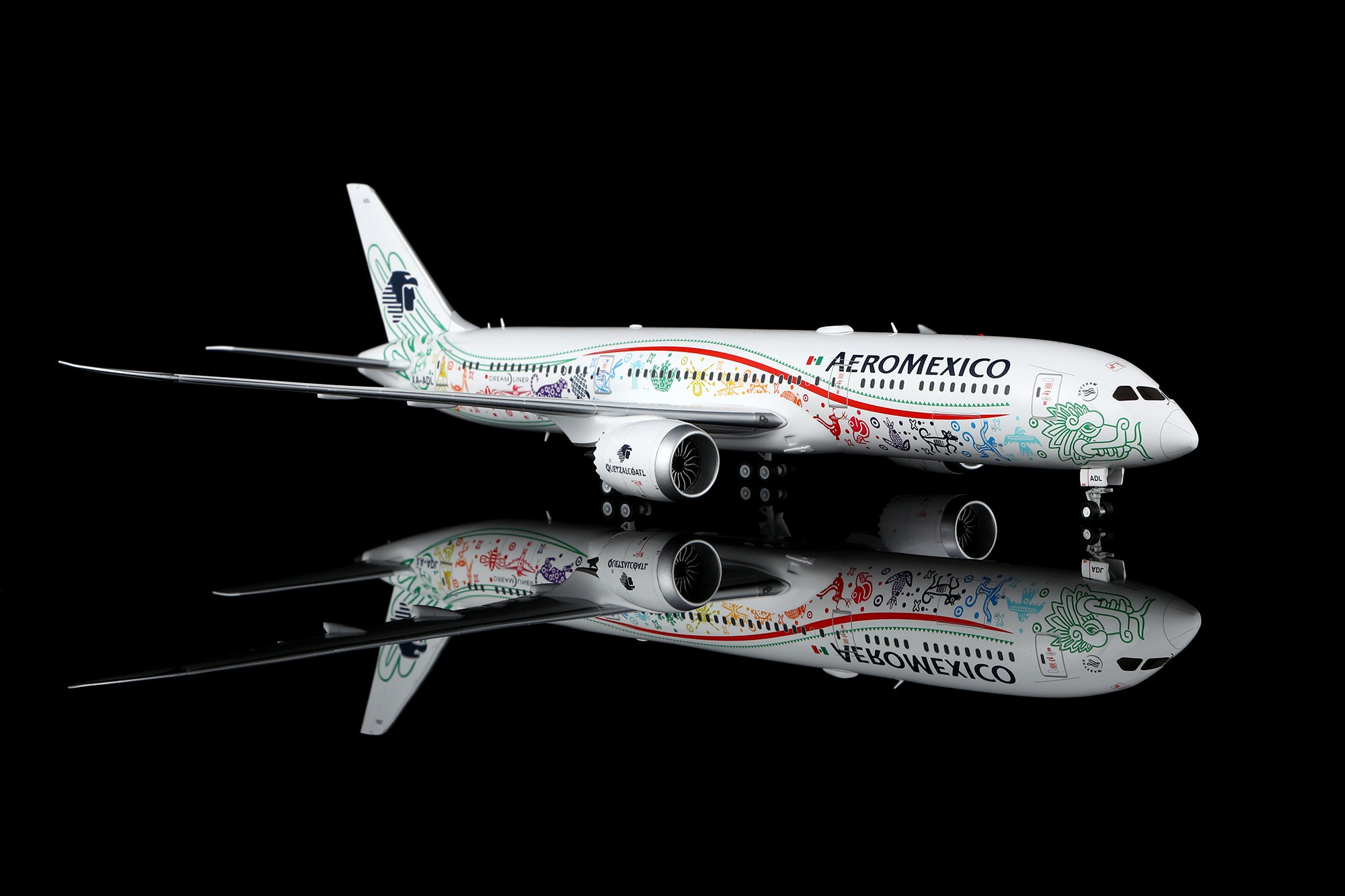 Aeromexico (Quetzalcóatl Livery) / Boeing 787-9 / XA-ADL / L2273 / 1:200