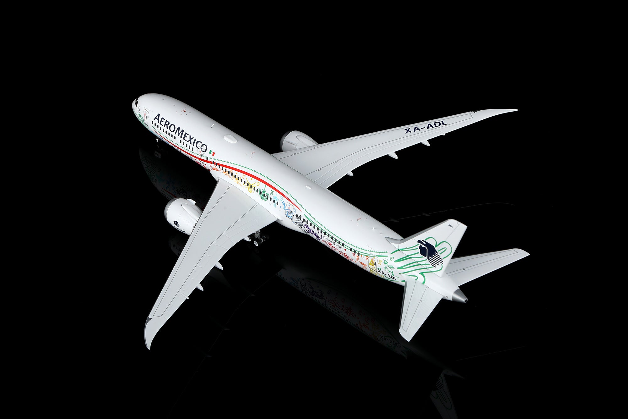 Aeromexico (Quetzalcóatl Livery) / Boeing 787-9 / XA-ADL / L2273 / 1:200