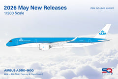 KLM / Airbus A350-900 (Flaps UP) / PH-ZNA / L2413 / 1:200