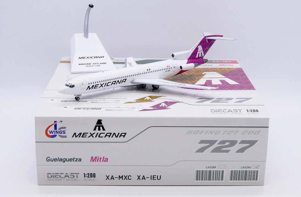 Mexicana / Boeing 727-200 / XA-MXC /LH2394 / elaviadormodels