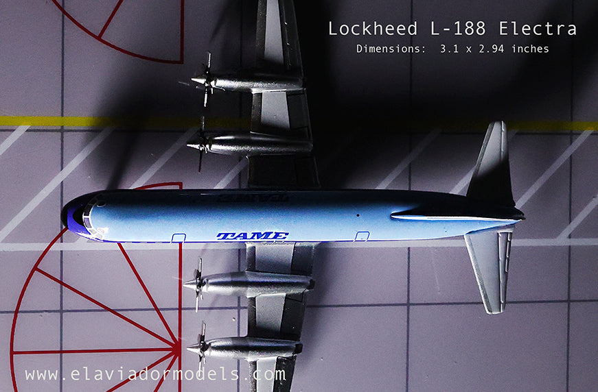 TAME Lockheed L-188A Electra / HC-AZY / EAV400-AZY / 1:400