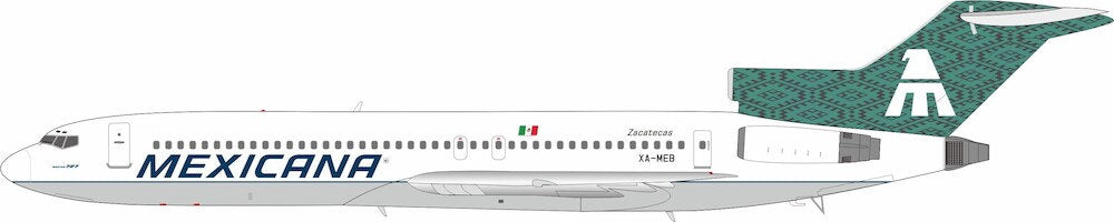 Mexicana / Boeing 727-200 / XA-MEB / IF722MX1122 / 1:200 elaviadormodels