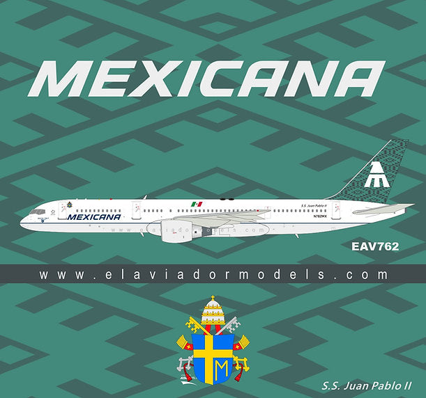 Mexicana / Boeing 757-200 / N762MX / EAV762 / 1:200 elaviadormodels