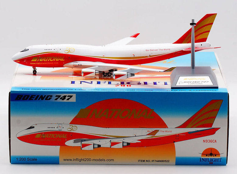 National Airlines / Boeing 747-400 / N936CA / IF744N80522 / 1:200 elaviadormodels