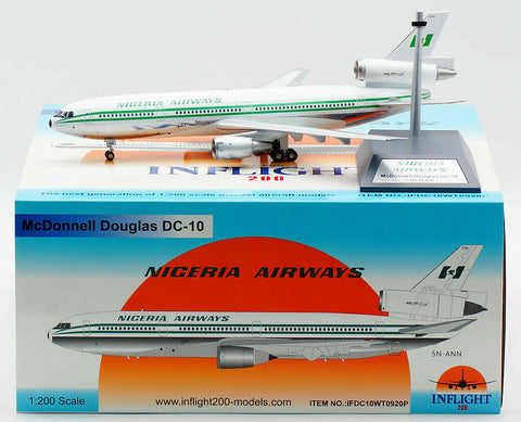 Nigeria Airways / McDonnell Douglas DC-10-30 / 5N-ANN / IFDC10WT0920P / 1:200