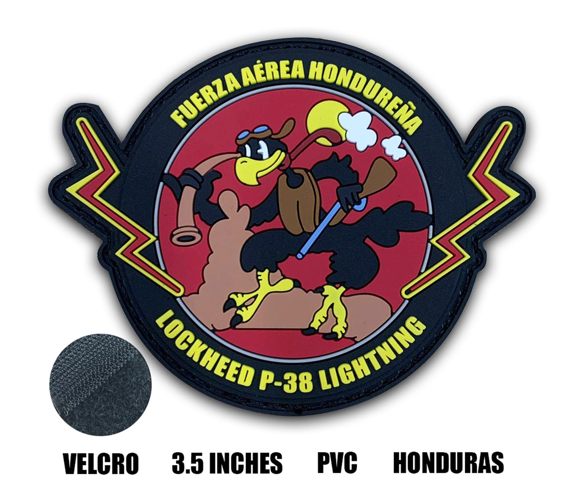 Honduran Air Force (FAH) P-38 Patch (1940)