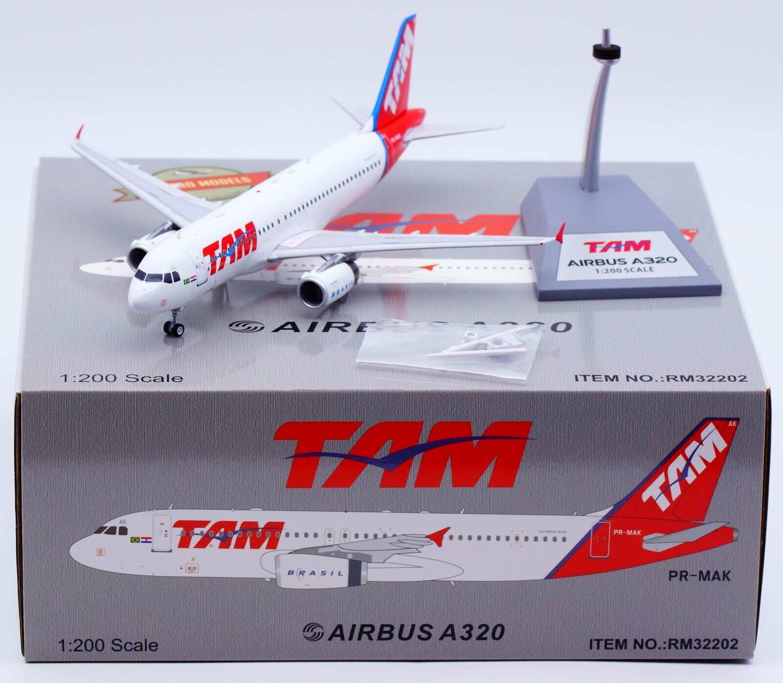 TAM / A320-200 / PR-MAK / RM32202 / elaviadormodels