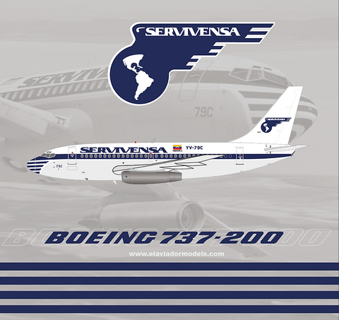 Servivensa / Boeing 737-200 / YV-79C / EAV79C / 1:200