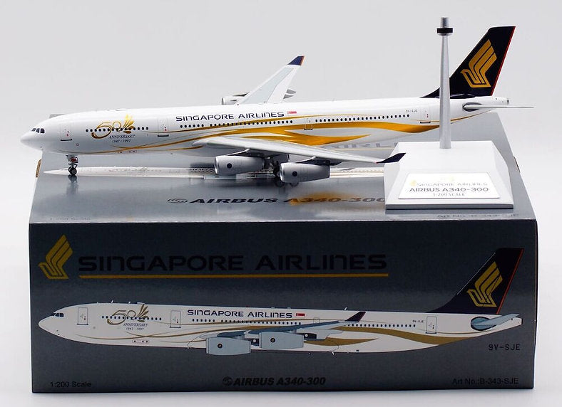 Singapore Airlines / Airbus A340-300 / 9V-SJE / B-343-SJE / 1:200 *LAST ONE*