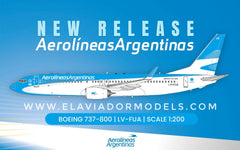 Aerolineas Argentinas / Boeing B737-800 / LV-FUA / EAVFUA / 1:200