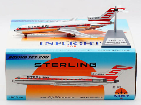 Sterling Airways / Boeing 727-200 / OY-SAU / IF722NB1218 / 1:200