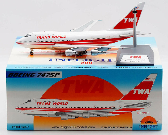 Trans World Airlines (TWA) / Boeing 747SP-31 / N57203