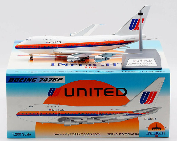 United Airlines / Boeing 747SP-21 / N140UA / IF747SPUA0920 / 1:200