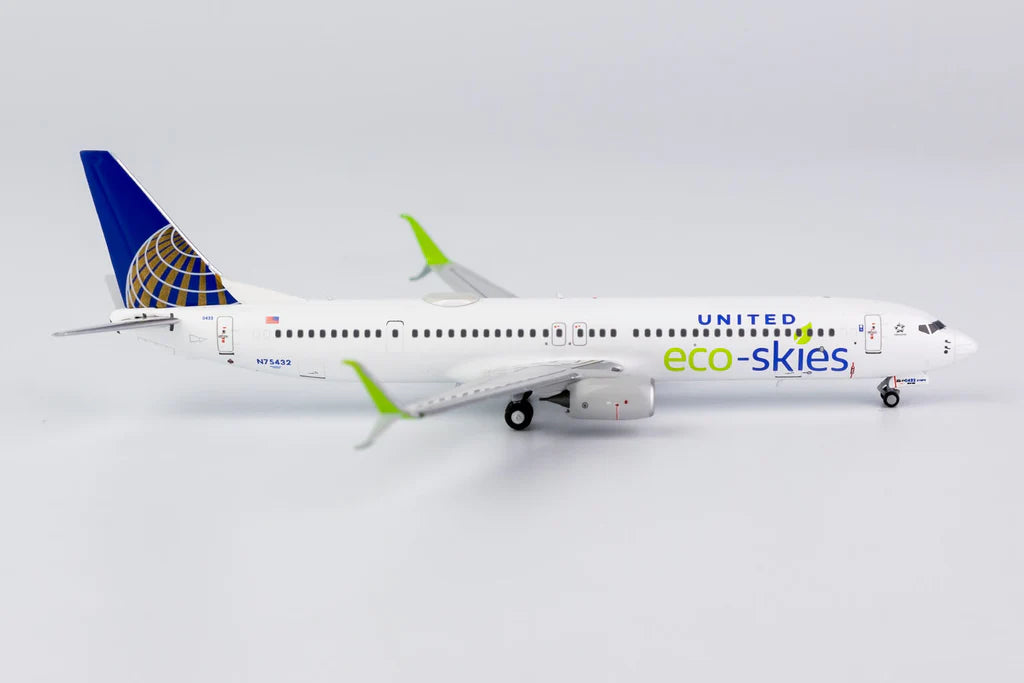 United Airlines (Special Eco-skies colors) 737-900ER/w N75432 / 79009 / 1:400 *LAST ONE*