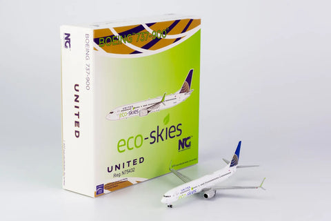 United Airlines (Special Eco-skies colors) 737-900ER/w N75432 / 79009 / 1:400 *LAST ONE*