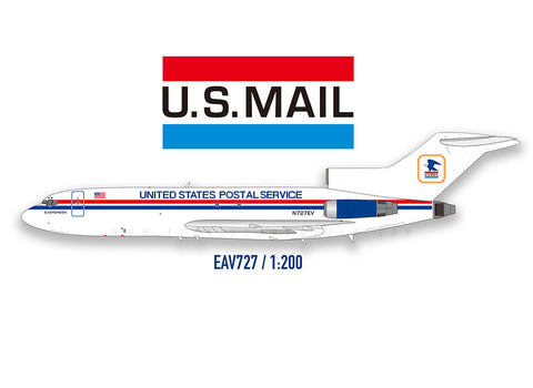 United States Postal Service / Boeing 727-27 (F) / N727EV / EAV727 / 1:200