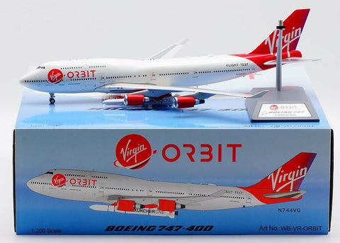 Virgin Orbit / Boeing B747-400 / N744VG / WB-VR-ORBIT / 1:200 elaviadormodels