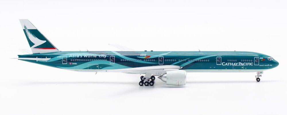 Cathay Airways (Asia's World City) / Boeing 777-300ER / B-KPF / WB4019 / 1:400 elaviadormodels