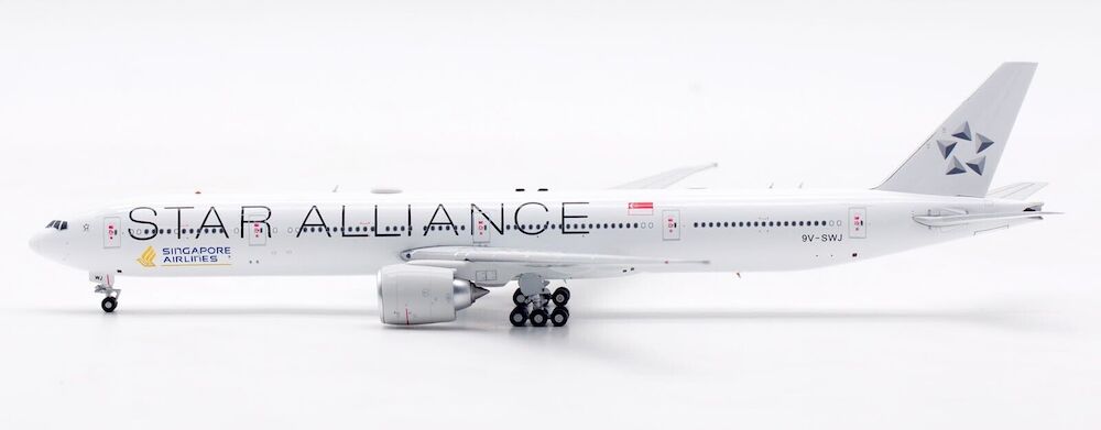 Singapore Airlines (Star Alliance) / Boeing 777-300ER / 9V-SWJ / WB4020 / 1:400