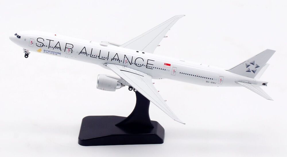 Singapore Airlines (Star Alliance) / Boeing 777-300ER / 9V-SWJ / WB4020 / 1:400