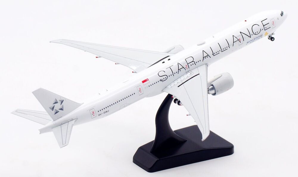 Singapore Airlines (Star Alliance) / Boeing 777-300ER / 9V-SWJ / WB4020 / 1:400