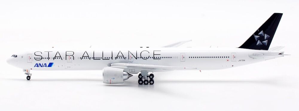 All Nippon Airways (Star Alliance) / Boeing 777-300ER / JA731A / WB4021 / 1:400 elaviadormodels