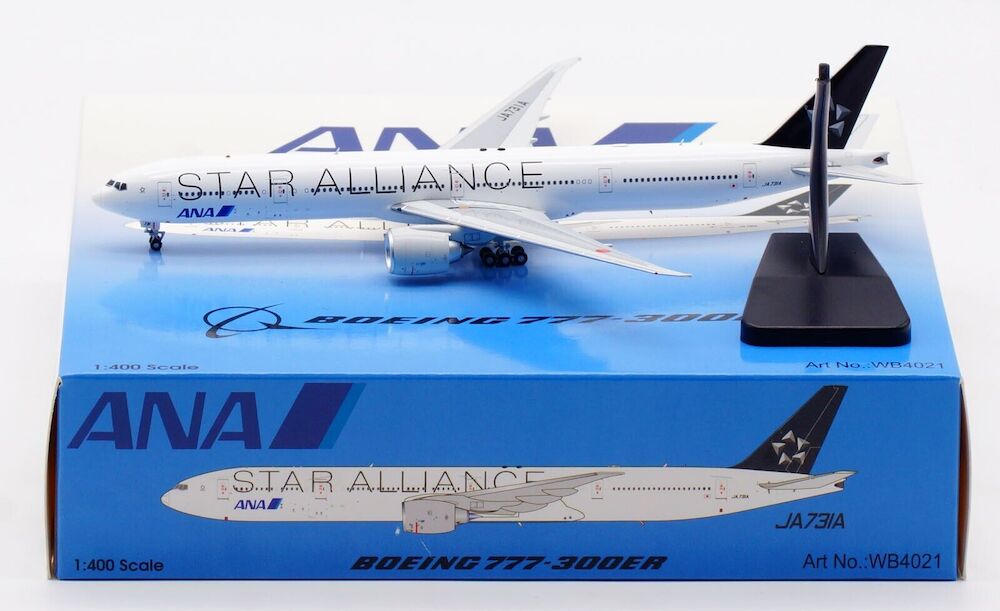 All Nippon Airways (Star Alliance) / Boeing 777-300ER / JA731A / WB4021 /  1:400