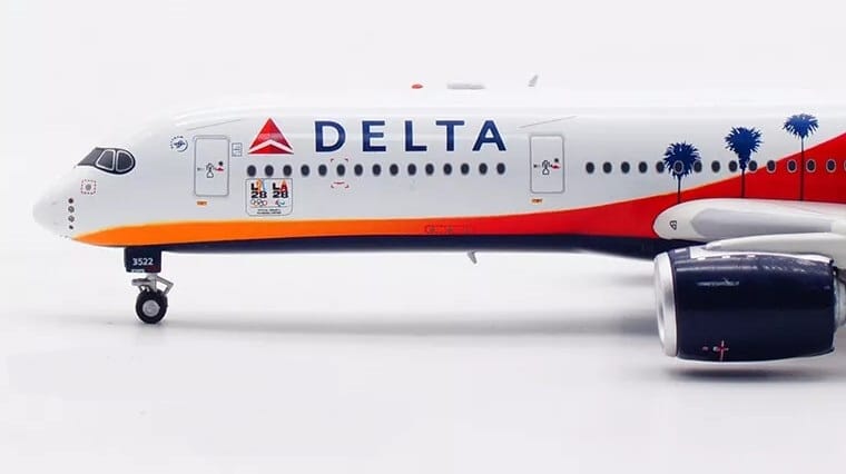 Delta Airlines ("LA28" livery) / Airbus A350-941 / N522DZ / WB4041 / elaviadormodels