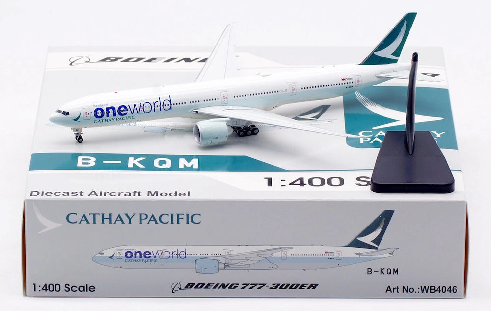 Cathay Pacific (OneWorld Livery) / Boeing 777-300ER / B-KQM / WB4046 / 1:400