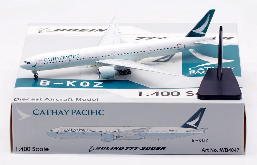 Cathay Pacific / Boeing 777-300ER / B-KQZ / WB4047 /  elaviadormodels