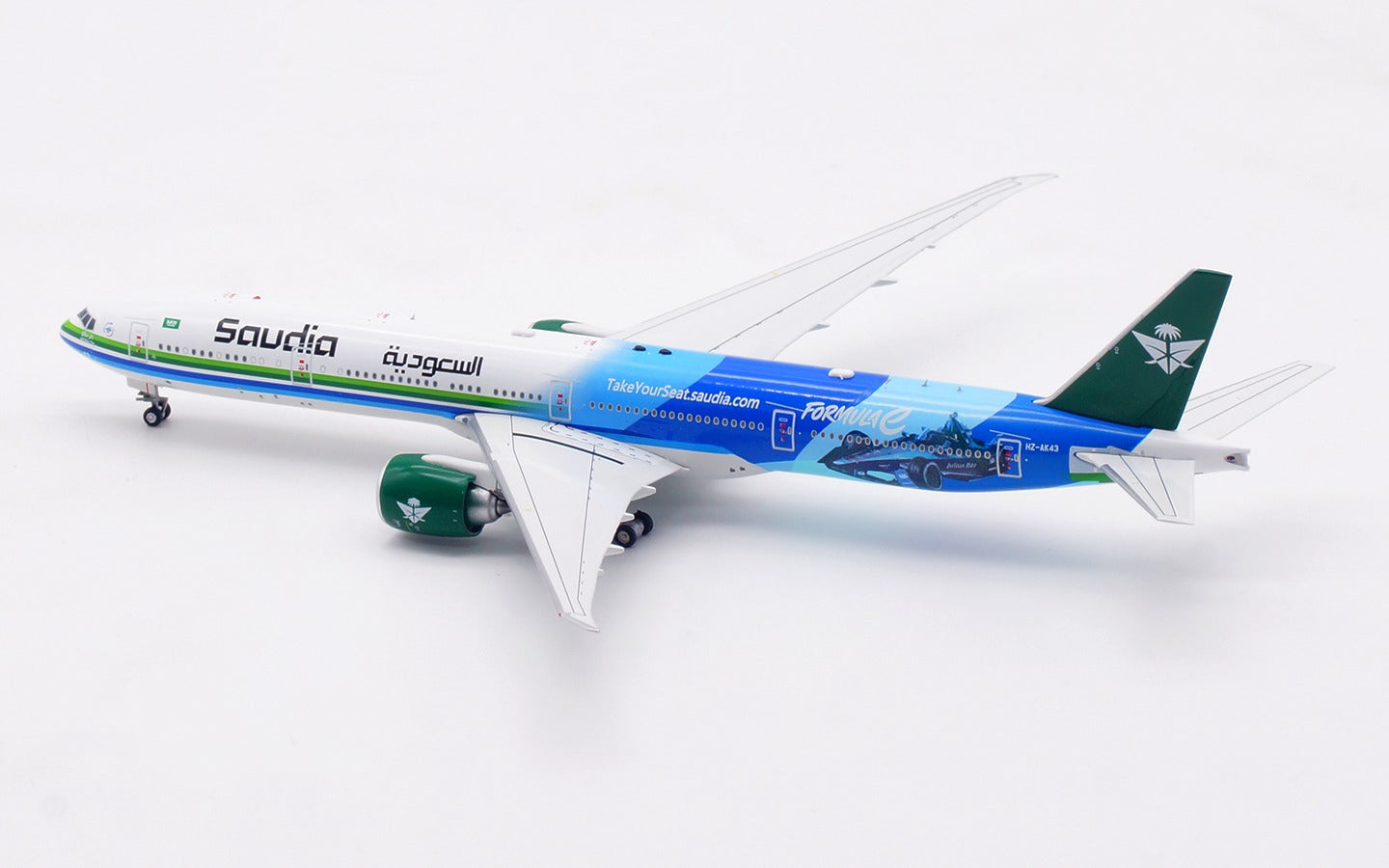 Saudi Arabian Airlines / Boeing 777-300ER / HZ-AK43 / WB4065 / 1:400