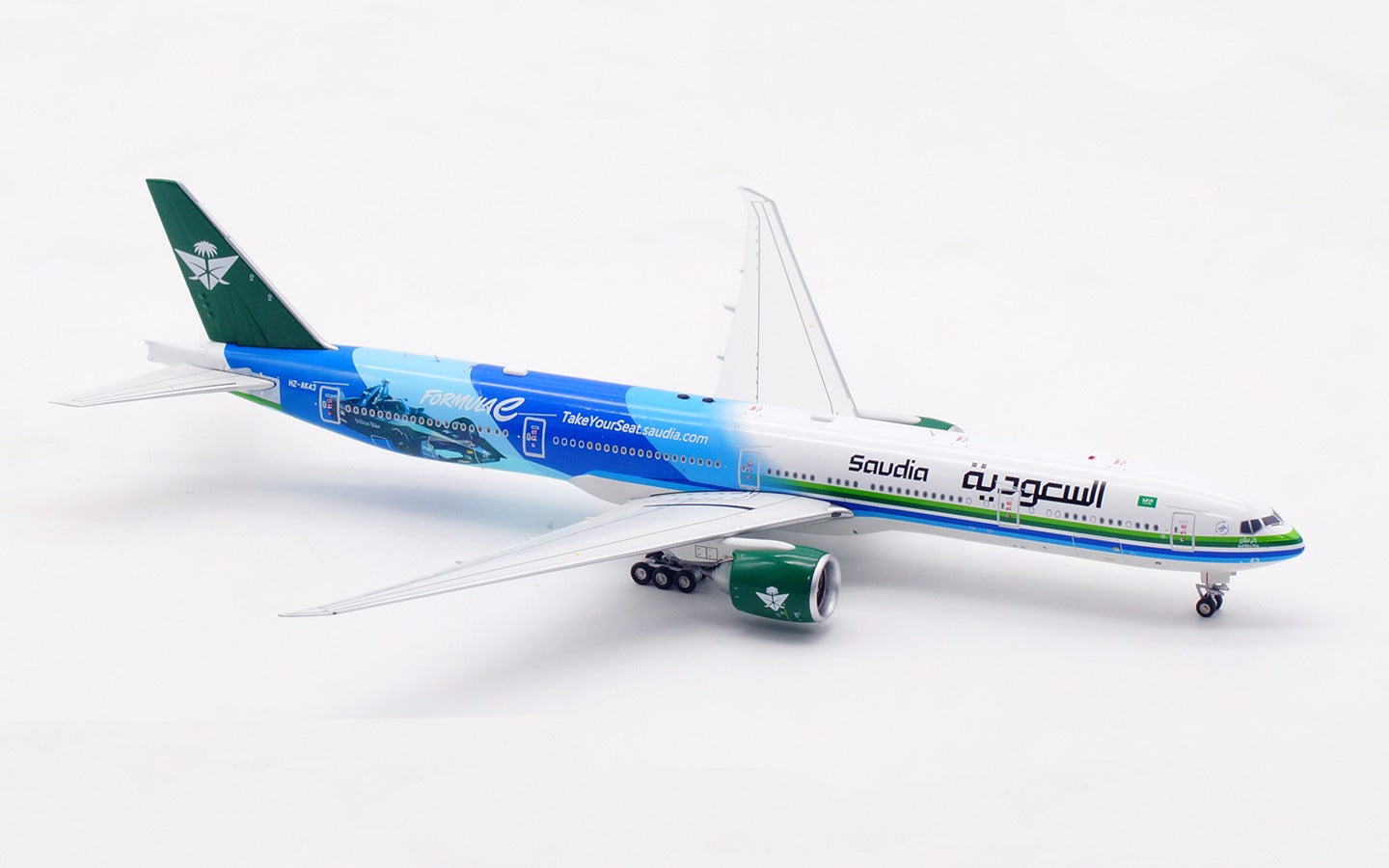 Saudi Arabian Airlines / Boeing 777-300ER / HZ-AK43 / WB4065 / 1:400