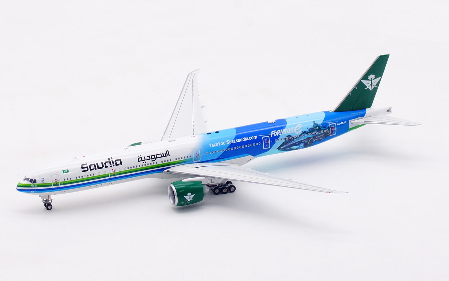 Saudi Arabian Airlines / Boeing 777-300ER / HZ-AK43 / WB4065 / 1:400