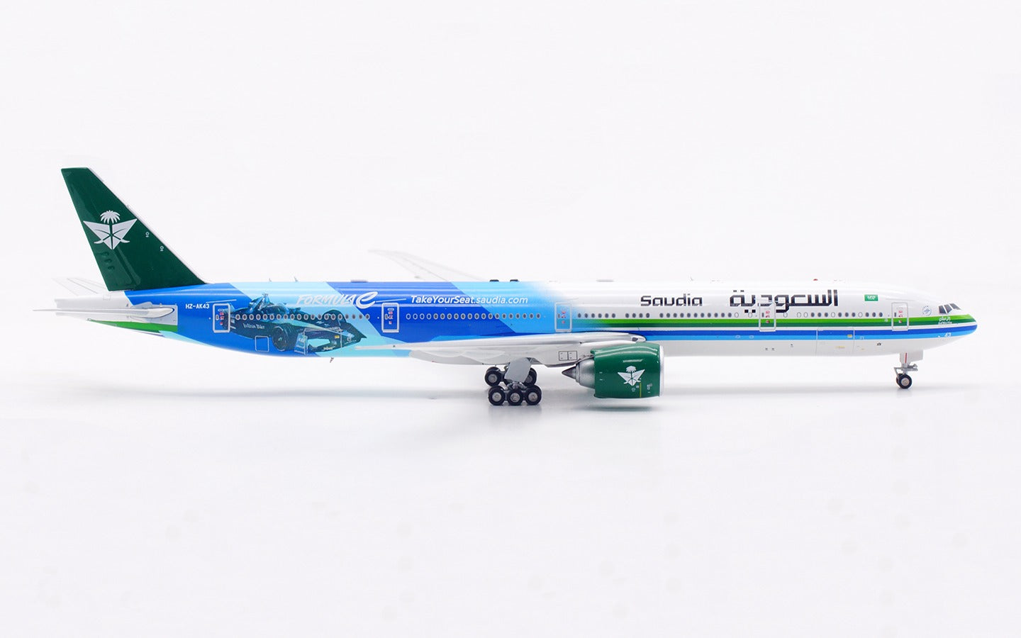 Saudi Arabian Airlines / Boeing 777-300ER / HZ-AK43 / WB4065 / 1:400