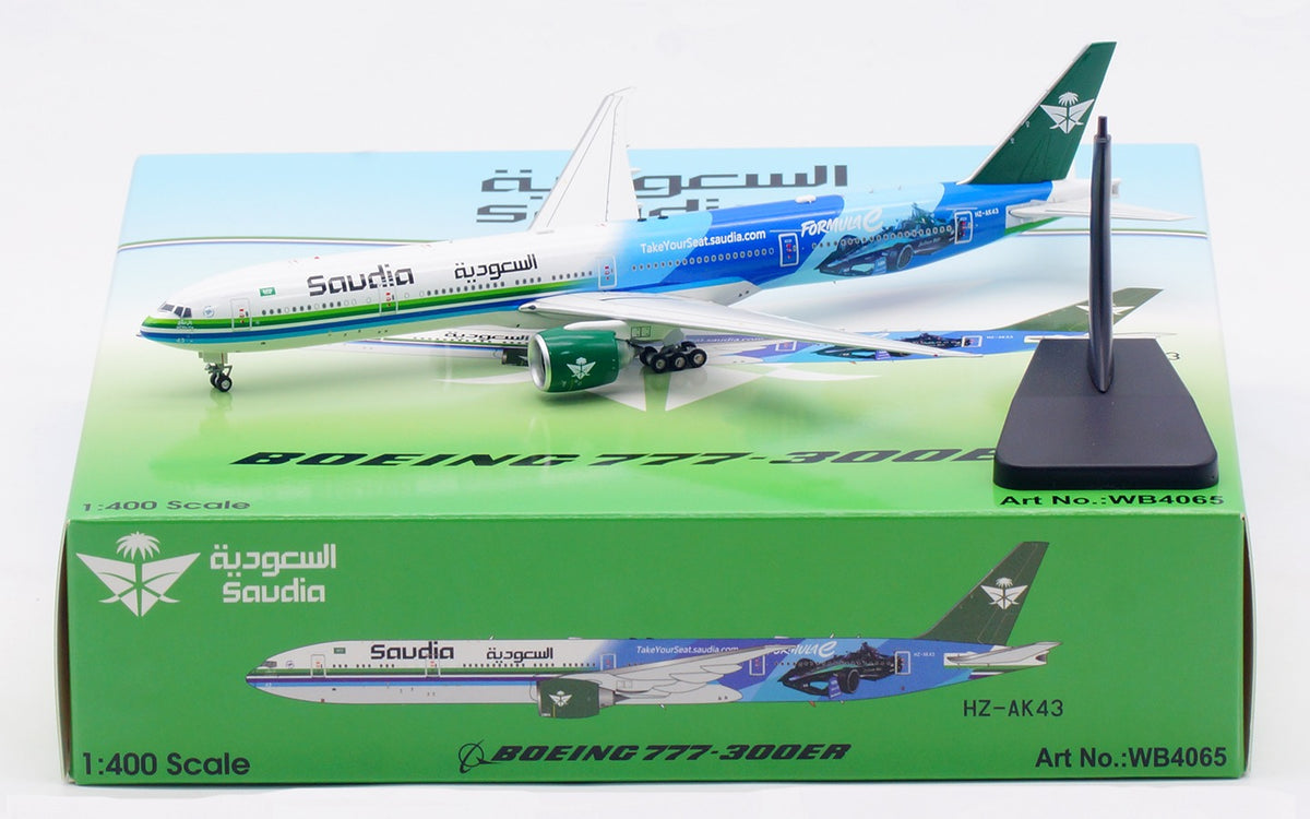 Saudi Arabian Airlines / Boeing 777-300ER / HZ-AK43 / WB4065 / 1:400