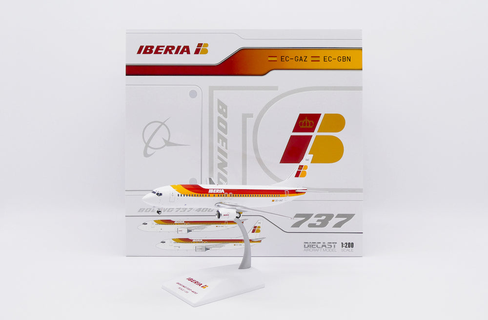 Iberia / Boeing B737-400 / EC-GAZ / XX20740 / elaviadormodels