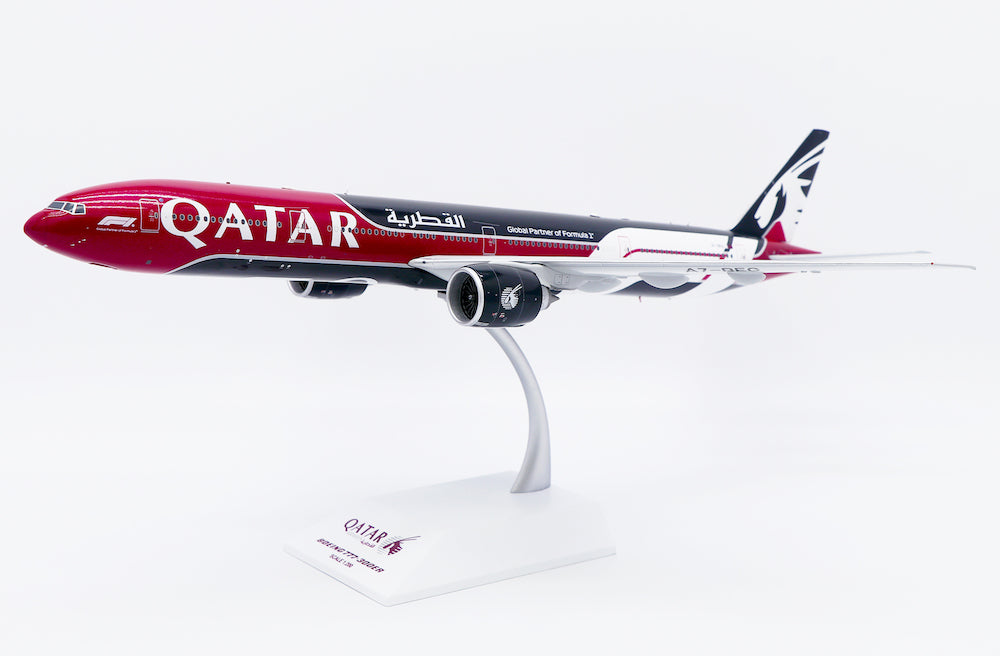 Qatar Airways (Formula 1 Livery) / Boeing 777-300ER / A7-BEG / XX20874 / 1:200