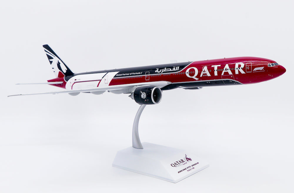 Qatar Airways (Formula 1 Livery) / Boeing 777-300ER / A7-BEG / XX20874 / 1:200