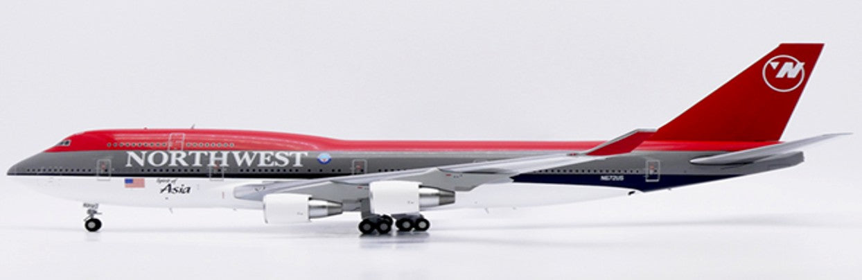 Northwest Airlines ("Spirit of Asia" Livery) / Boeing 747-400 / N672US / XX20882 / 1:200 elaviadormodels